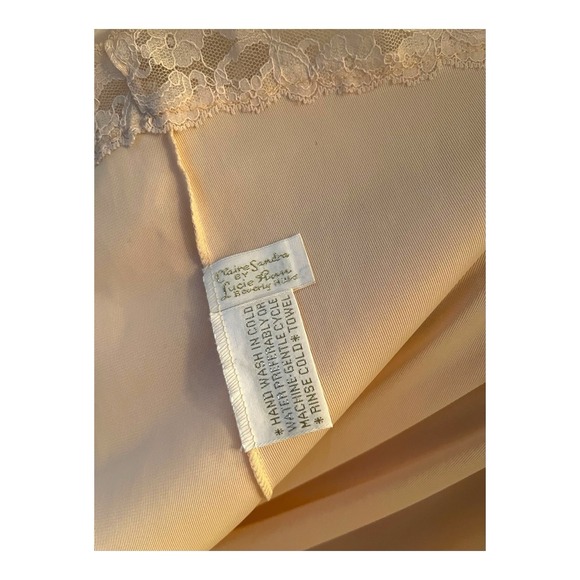 VTG 60s Claire Sandra for Lucie Ann Chiffon Peignoir 2 Piece Set (Robe And Gown) - Picture 8 of 13